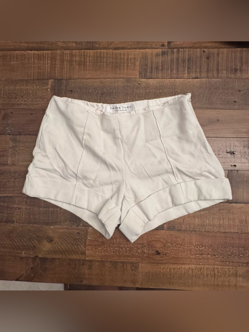 TRINA TURK Low Rise Knit Cuff Shorties